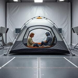 Compact 2-person tent